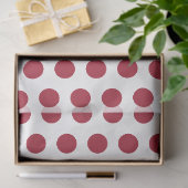 Rot gepunktet seidenpapier (Geschenk)