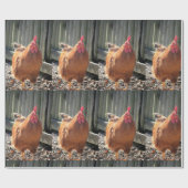 Rot Geschenkpapier (Flach)