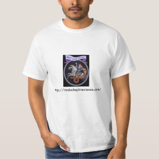 Rot-geschickter Bericht-T - Shirt