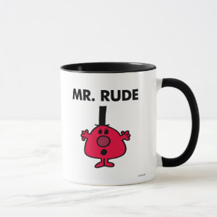 Rot-Gesichtiger Ärger Herr-Rude   Tasse