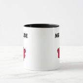 Rot-Gesichtiger Ärger Herr-Rude | Tasse (Zentrum)