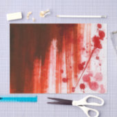 Rot gestains Halloween Seidenpapier (Handwerk)