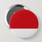 Rot gestreift button (Vorne & Hinten)