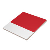 Rot gestreift fliese (Seite)