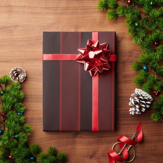 Rot gestreift geschenkpapier (Feiertagsgeschenk)