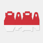 Rot gestreift geschenkschachtel (Ungefaltet)