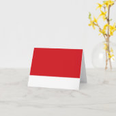 Rot gestreift karte (Gelbe Blume)