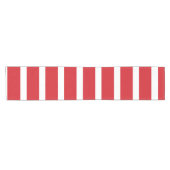Rot gestreift kurzer tischläufer (Horizontal)