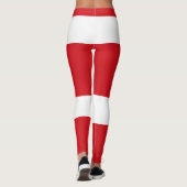 Rot gestreift leggings (Rückseite)