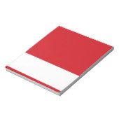 Rot gestreift notizblock (Rotiert)