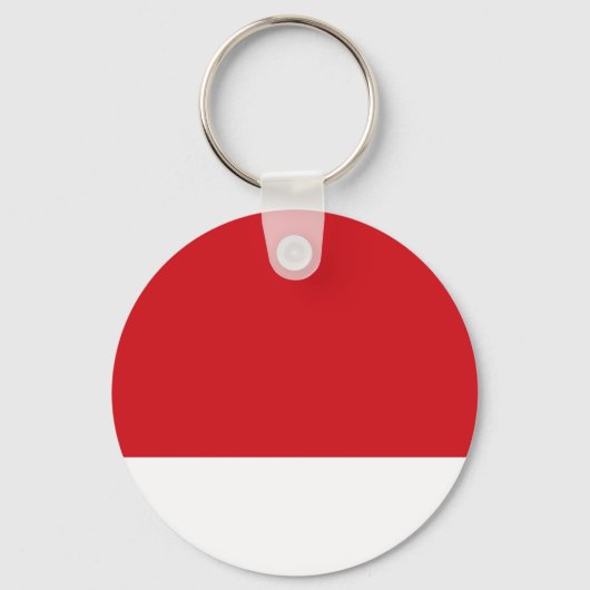 Rot gestreift schlüsselanhänger (Vorderseite)