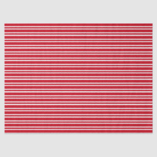 Rot gestreift seidenpapier