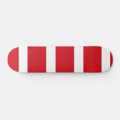Rot gestreift skateboard (Horizontal)