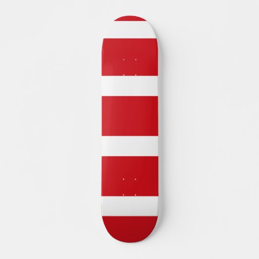Rot gestreift skateboard (Vorne)
