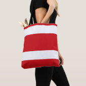 Rot gestreift tasche (Von Nahem)