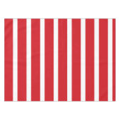 Rot gestreift tischdecke (Vorderseite (Horizontal))