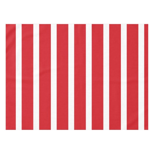 Rot gestreift tischdecke (Vorderseite (Horizontal))