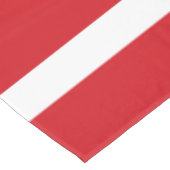 Rot gestreift tischdecke (Schrägansicht)