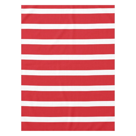 Rot gestreift tischdecke (Vorderseite)