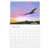 ROT GESTRICHENE HAWKS VON OHIO KALENDER (Mär 2027)