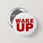 Rot geweckt button (Vorne & Hinten)