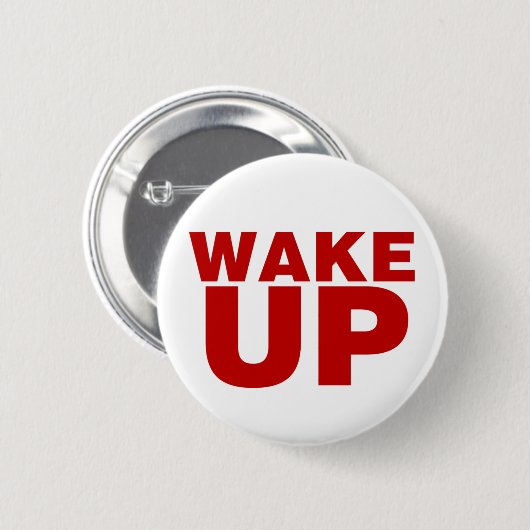 Rot geweckt button (Vorne & Hinten)