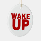 Rot geweckt keramik ornament (Rechts)