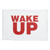 Rot geweckt kissenbezug (Rückseite)