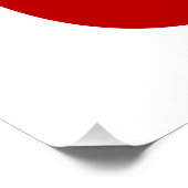 Rot geweckt poster (Ecke)