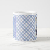 Rot gezapfte Nuthatch Malerei Original Vogelkunst Jumbo-Tasse (Vorderseite)