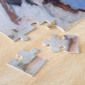 Rot gezapfte Nuthatch Malerei Original Vogelkunst Puzzle (Seite)
