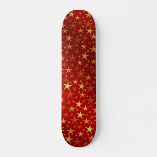 rot, glänzend, hell, Stern, Farbe, Dekoration, Des Skateboard