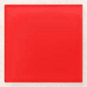 Rot Glasuntersetzer (Vorderseite)