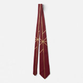 rot-goldene Krawatte (Rückseite)