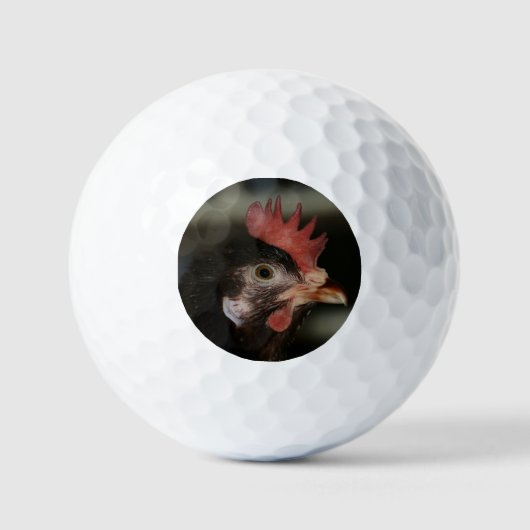 Rot Golfball (Vorderseite)