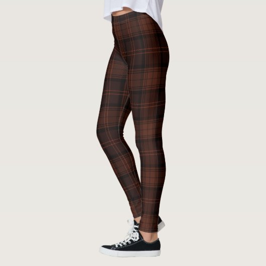 Rot, Graphit, Van Cleef, Black Twill Tartan, Plai Leggings (Links)