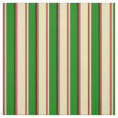 Rot, Grau, Tan, Grün und Schwarz farbige Linien Stoff (Muster)