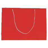 Rot Große Geschenktüte (Rückseite)