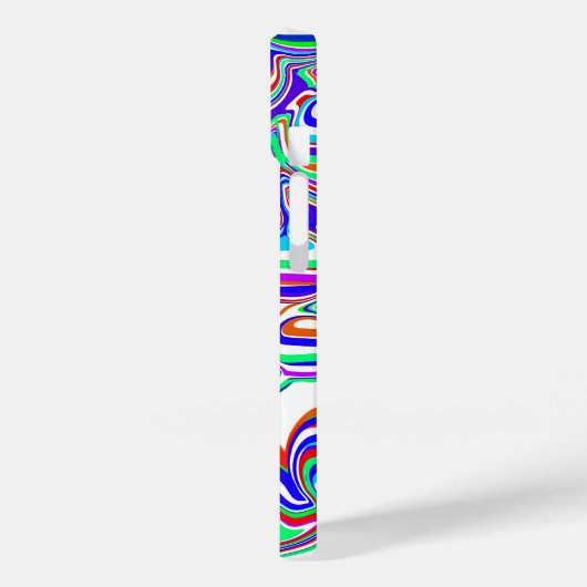 Rot, Grün, Blau, Abstrakte Linien Case-Mate iPhone Hülle (Rückseite / Links)