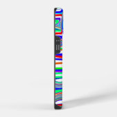 Rot, Grün, Blau, Abstrakte Linien iPhone Hülle (Rechte Seite)