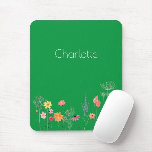 Rot grün, farbig, dunkelblau mousepad (Mit Mouse)