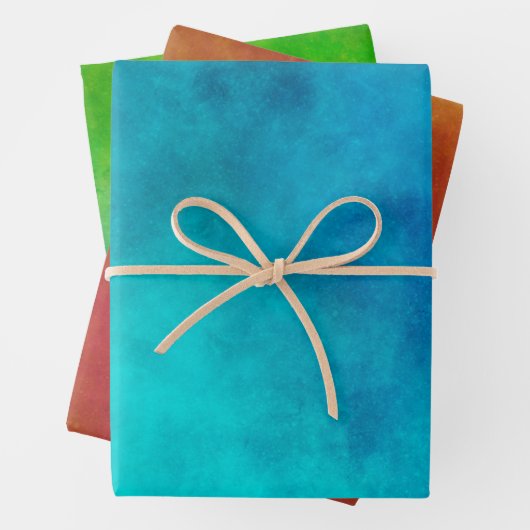 Rot grün geschenkpapier set (Beispiel)