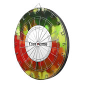 Rot-Grün-Malerei Dartscheibe (Vorderseite rechts)