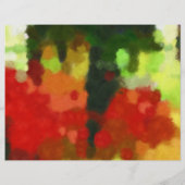 Rot-Grün-Malerei Flyer (Hinten)