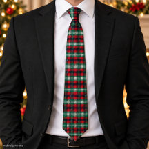 Rot Grün Tartan Karo Weihnachts-Schneeflocken