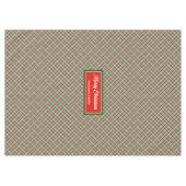 Rot Grün Tartan Tischdecke Chic Benutzerdefinierte (Vorderseite (Horizontal))