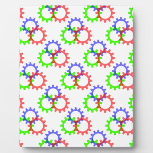 Rot, Grün und Blau Fotoplatte