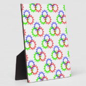 Rot, Grün und Blau Fotoplatte (Seite)