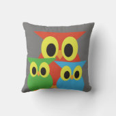 Rot, Grün und Blau Kissen (Rückseite)