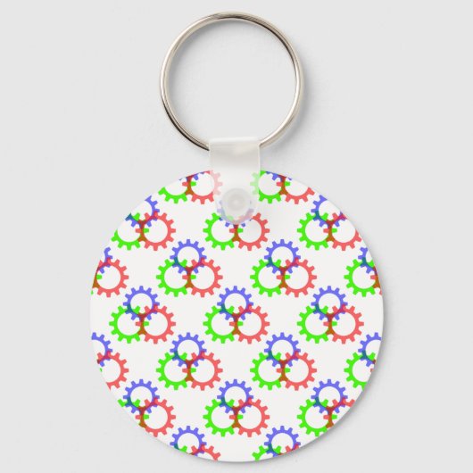Rot, Grün und Blau Schlüsselanhänger (Vorderseite)